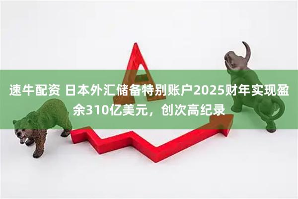 速牛配资 日本外汇储备特别账户2025财年实现盈余310亿美元，创次高纪录